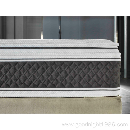 Luxury Euro Top Pocket Spring OEM Hotel Mattress